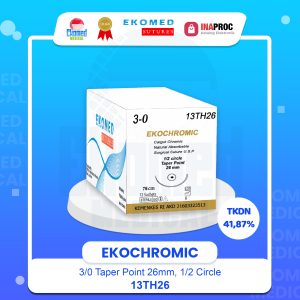 EKOCHROMIC Absorbable Surgical Gut Suture 13TH26