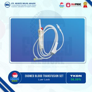 EKOMED Blood Transfusion Set Airvent Type Y Luer Lock