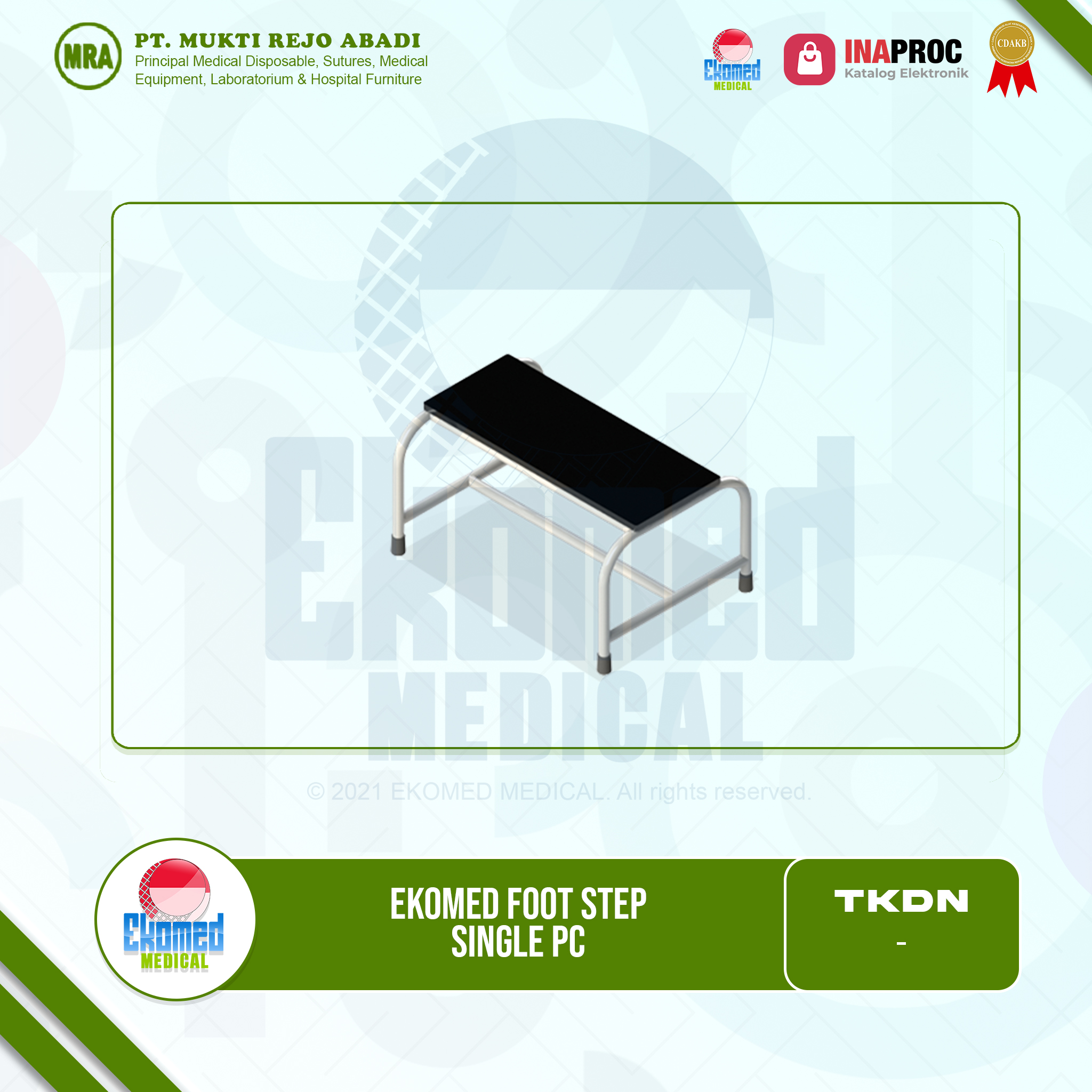 EKOMED Foot Step Single PC