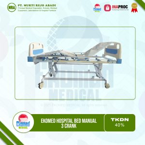 EKOMED Hospital Bed Manual 3 Crank