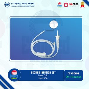EKOMED Infusion Set Air Vent Luer Slip