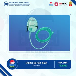 EKOMED MEDICAL Oxygen Mask Rebreathing Dewasa