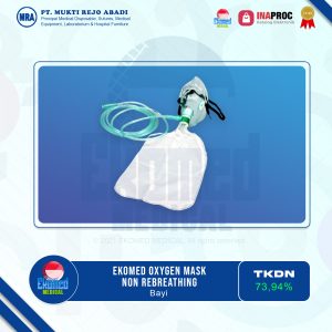EKOMED MEDICAL Oxygen Mask Non Rebreathing Bayi
