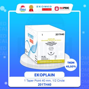 EKOPLAIN Absorbable Surgical Gut Suture 201TH40