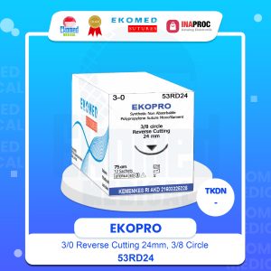 EKOPRO Non-Absorbable Polypropylene Surgical Suture 53RD24