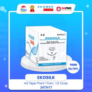 EKOSILK Nonabsorbable Surgical Suture 34TH17