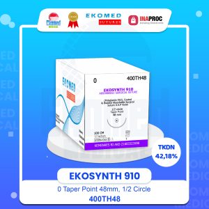 EKOSYNTH 910 Absorbable Surgical Suture 400TH48