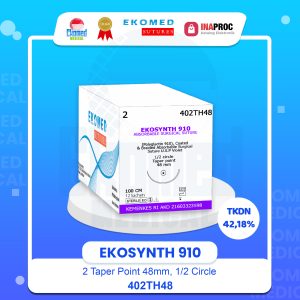 EKOSYNTH 910 Absorbable Surgical Suture 402TH48