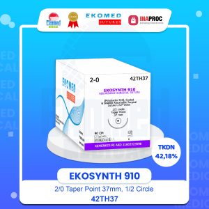 EKOSYNTH 910 Absorbable Surgical Suture 42TH37